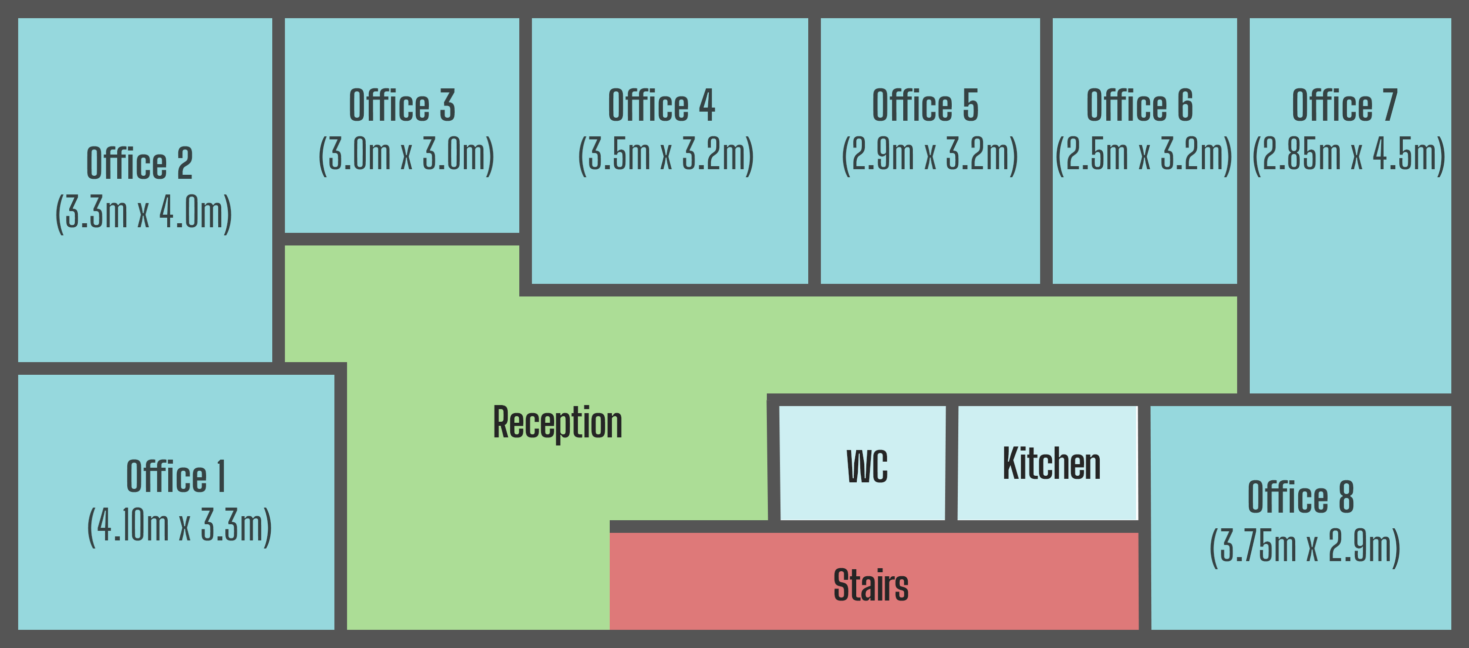 Oxford Offices First Floor Plan