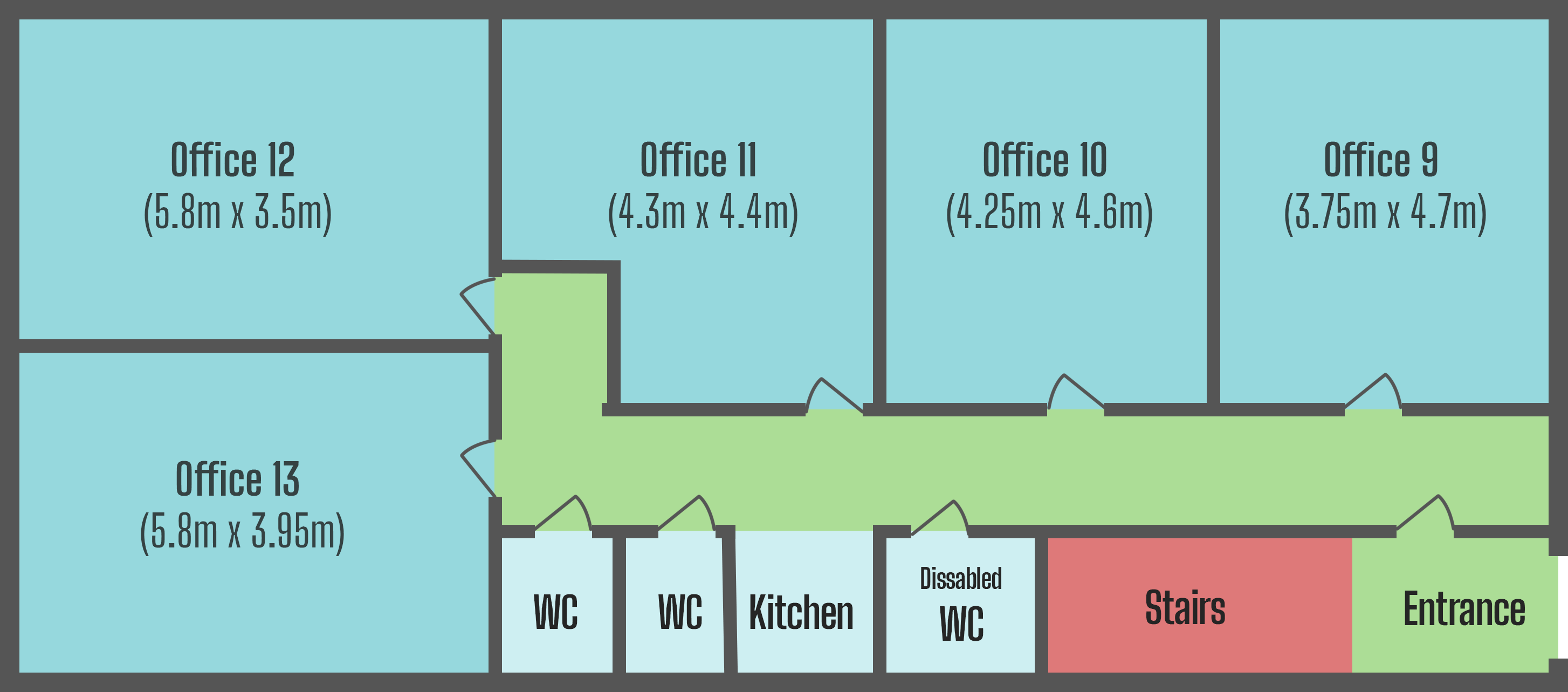 Oxford Offices Ground Floor Plan